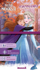 DISNEY LA REINE DES NEIGES 2 - MON KIT D'ACTIVITES (ANNA ET ELSA)