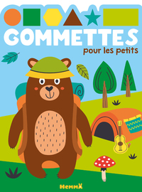 GOMMETTES POUR LES PETITS (OURS CAMPING)