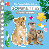 Mes Premiers Bébé touche-à-tout - Gommettes - Animaux du monde