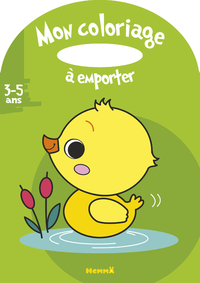 MON COLORIAGE A EMPORTER (3-5 ANS) (CANARD)