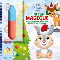 Disney Baby - Pinceau magique (Panpan Noël) - Peins avec de l'eau pour voir apparaître les couleurs !