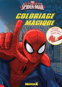 Marvel Ulitmate Spider-Man Coloriage magique