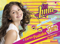 Disney Soy Luna Cartes postales fun à colorier avec stickers émojis