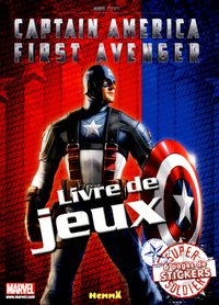 LIVRE JEUX CAPTAIN AMERICA FIR