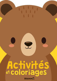 Activités et coloriages + stickers (Ours)