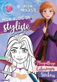DISNEY LA REINE DES NEIGES 2 - MON BLOC DE STYLISTE