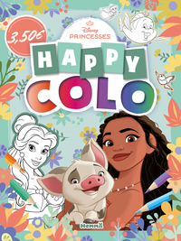 Disney Princesses - Happy colo (Vaiana et Belle)