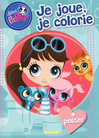 LITTLEST PETSHOP JE JOUE, JE COLORIE + POSTER