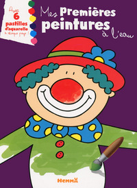 MES PREMIERES PEINTURES A L'EAU (CLOWN)