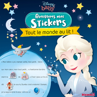 DISNEY BABY AVENTURES AVEC STICKERS - TOUT LE MONDE AU LIT !