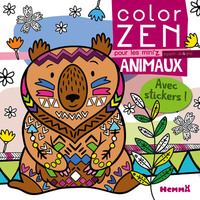 COLOR ZEN POUR LES MINI'Z - ANIMAUX