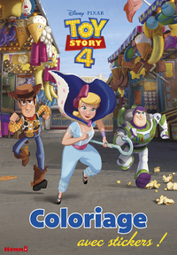 Disney Toy Story 4 Coloriage avec stickers !
