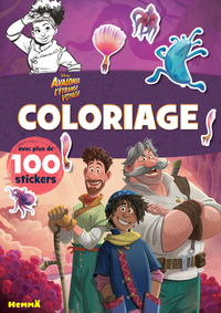 DISNEY AVALONIA L'ETRANGE VOYAGE - COLORIAGE AVEC PLUS DE 100 STICKERS
