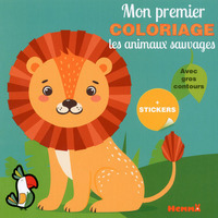 Mon premier coloriage Les animaux sauvages