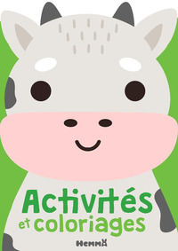 Activités et coloriages (Vache)