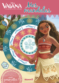 Disney Vaiana Mes mandalas avec gommettes