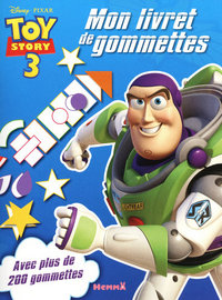 MON LIVRET DE GOMMETTES TOY STORY 3