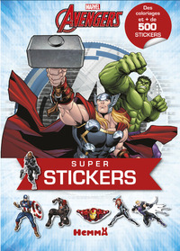 MARVEL AVENGERS SUPER STICKERS !