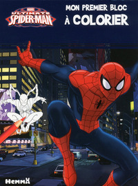 Marvel Ultimate Spider-Man Mon premier bloc à colorier