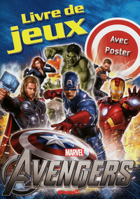 Marvel - The mighty Avengers - Livre de jeux avec poster