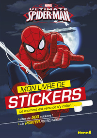 Marvel Ultimate Spide-Man Mon livre de stickers + Poster