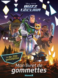 DISNEY PIXAR BUZZ L'ECLAIR - MON LIVRET DE GOMMETTES