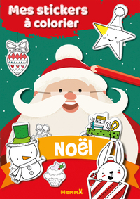 Mes stickers à colorier Noël
