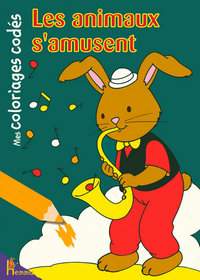 COLORIAGES CODES ANIMAUX AMUS