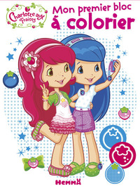 Charlotte aux Fraises Mon premier bloc à colorier