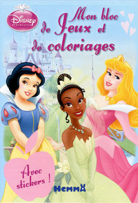 DISNEY PRINCESSES MON BLOC JEU