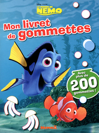 LE MONDE DE NEMO MON LIVRET DE GOMMETTES AVEC PLUS DE 200 GOMMETTES !