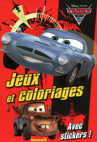 JEUX ET COLORIAGES CARS 2