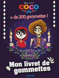 Disney Coco Mon livret de gommettes + 200 gommettes !