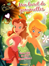 Disney La fée Clochette Mon livret de gommettes (Rosélia - Fond vert)