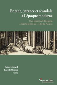 Enfant, enfance et scandale à l'époque moderne