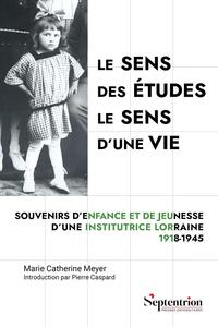 Le sens des études, le sens d'une vie