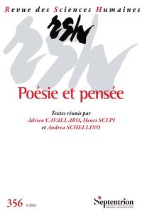 Poésie et pensée