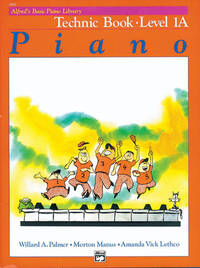 ALFRED'S BASIC PIANO LIBRARY TECHNIC BOOK LEVEL 1A - PIANO