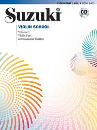 SUZUKI VIOLIN SCHOOL - VOLUME 1 (VIOLIN PART AND CD) REVISED EDITION +CD