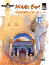 JEFF PERETZ : GUITAR ATLAS : MIDDLE EAST - YOUR PASSPORT TO A NEW WORLD OF MUSIC - RECUEIL + CD