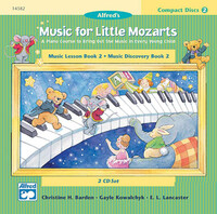 CHRISTINE H. BARDEN : ALFRED'S MUSIC FOR LITTLE MOZARTS LEVEL 2 - COFFRET DE 2 CD - BACKING TRACKS