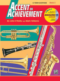 ACCENT ON ACHIEVEMENT 2 TSAX BK/CD LIVRE SUR LA MUSIQUE