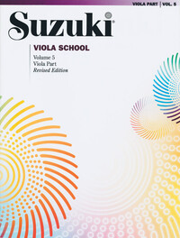 SUZUKI VIOLA SCHOOL: VOLUME 5 (VIOLA PART) (REVISED EDITION)