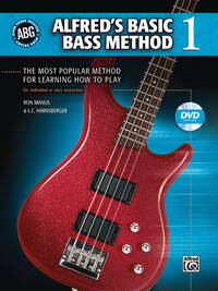 ALFRED'S BASIC BASS METHOD - BOOK 1 (BOOK AND DVD) +DVD