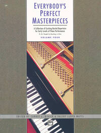 EVERYBODYS PERFECT MASTERPIECES 4 PF LIVRE SUR LA MUSIQUE