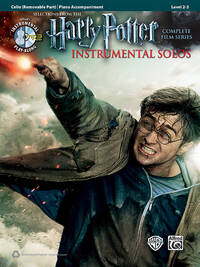HARRY POTTER INSTRUMENTAL SOLOS - FROM THE COMPLETE FILM SERIES - VIOLONCELLE  + MEDIA ONLINE