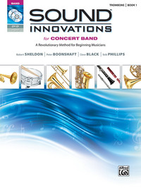 SOUND INNOVATIONS BOOK 1 CONCERT BAND TROMBONE PART