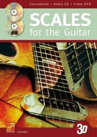 SCOTT ALLEN: SCALES FOR THE GUITAR (BOOK/CD/DVD) +DVD