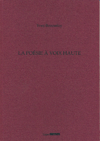 LA POESIE A VOIX HAUTE
