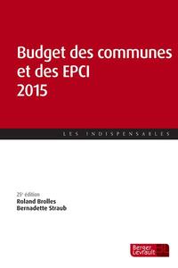 BUDGET DES COMMUNES ET DES EPCI ED 2015